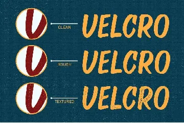 VELCRO - Brush Font