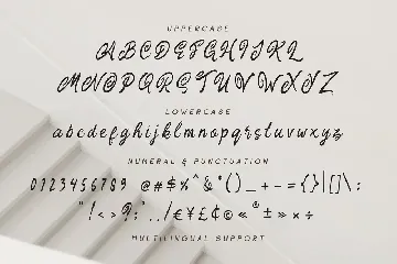 Adore Voeu - Modern Script Font