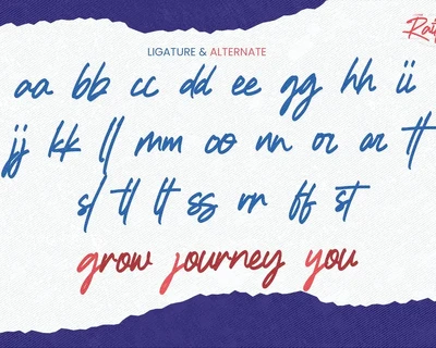 Raittens - Modern Handwritten Font