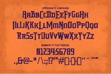 Trosad â€“ Halloween Bones Display font