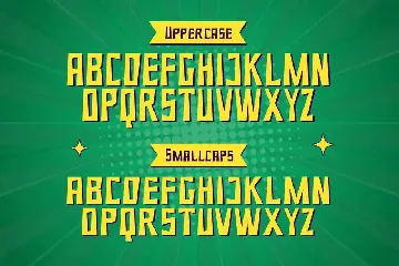 Shocked Up â€“ A Fancy Display Font