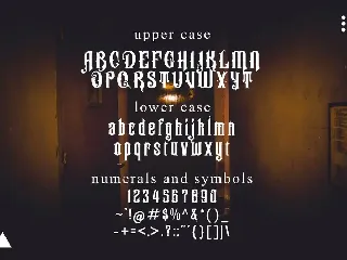 GENESIS - Black Letter Font