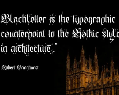 Gold Empire - Blackletter Font