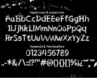 Crawlet - Scribble Font