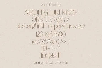 Altaria Miguel - Modern Sans Serif font