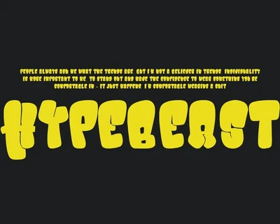 Biggezt Graffiti Display Font