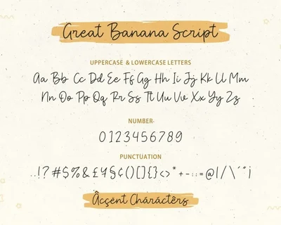 Great Banana Font Duo AS