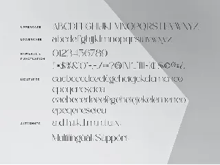 Bagelan - Modern Ligature Font