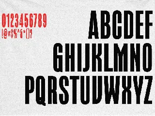 Hexan Modern Sans Serif Font Typeface