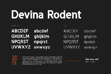 Devina Rodent Sans Serif Font Family