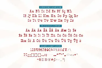 De Recuiel - Unique Slab Serif font