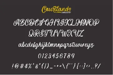 Courtland | Retro Font