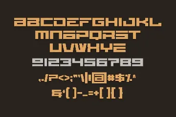 Daezoto font