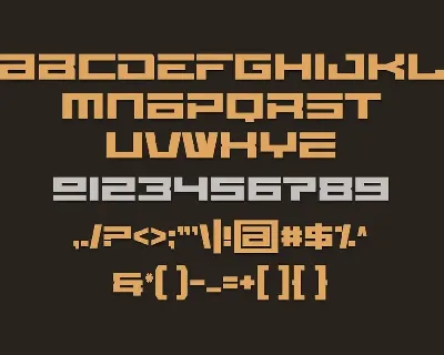 Daezoto font