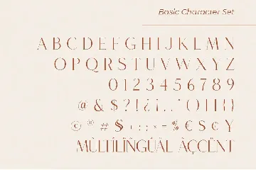 Roseritta - Ligature Serif font