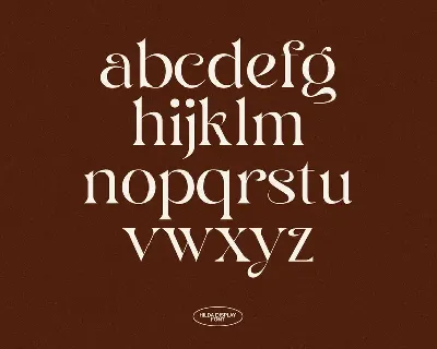 Hilda font