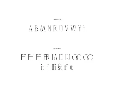 Listian Modern Serif Font