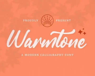 Warmtone - Instagram Font