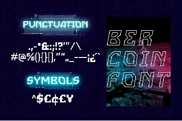 Bercoin font