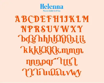 Helenna Serif font