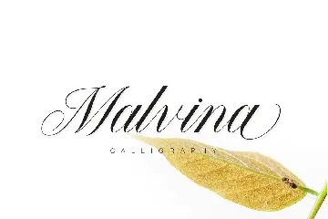 Malvina font