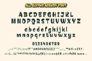 Arekoy â€“ Display Font