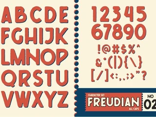 Freudian - Vintage Typeface font
