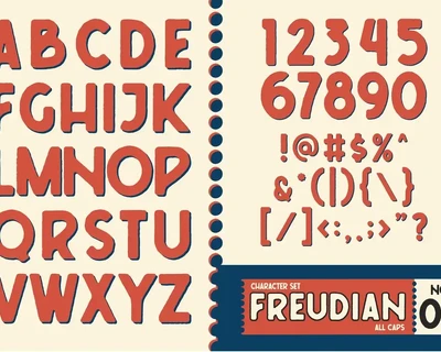 Freudian - Vintage Typeface font