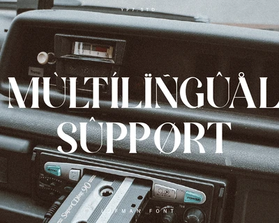 Serif Modern Display font