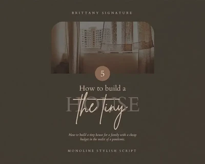 Brittany Signature Business Font