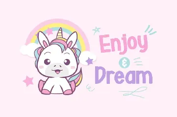 Baby Unicorn font