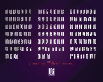 Mightyline font