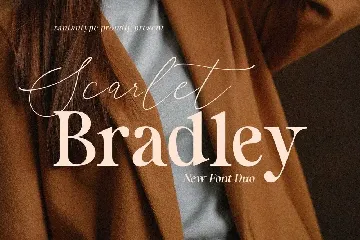 Scarlet Bradley Font Duo