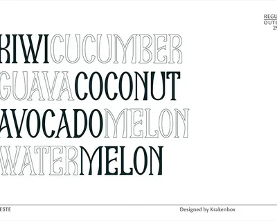 Floreste - Modern Wavy Serif font