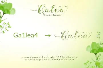 Galea Script font