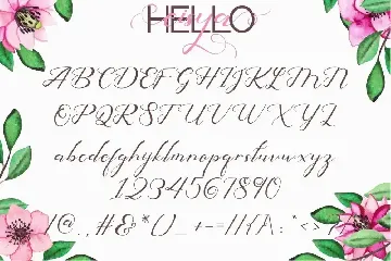 Hello Eisya - Font Duo