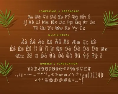 Nature Quest font