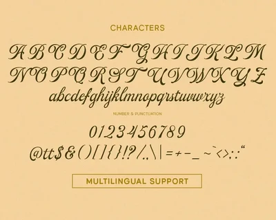 Beauty Reflections font