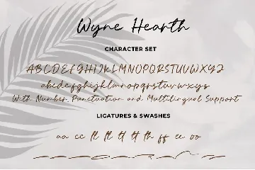 Wyne Hearth font