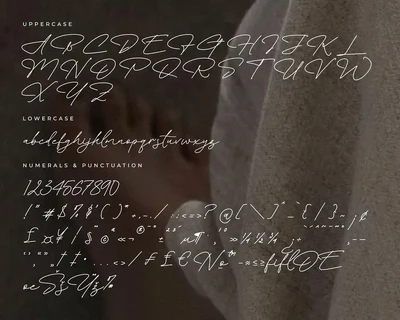 Balleny Monoline Handwritten Signature font