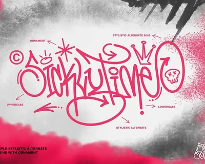 Enter Sonic Graffiti font
