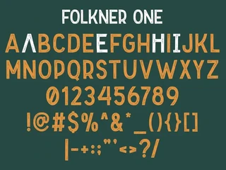 Folkner â€“ Vintage Typeface font