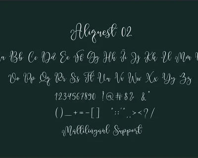 Aliquest font
