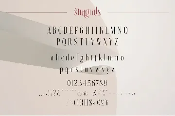 Snagrids - Classy Ligature Serif font