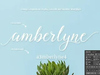 Amberlyne font