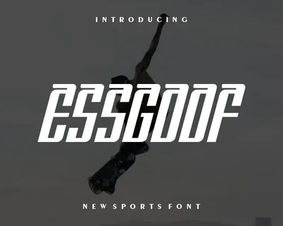 Essgoof font