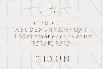 Thorin font