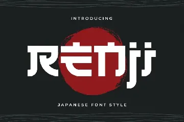 Renji â€“ Japanese Font Style