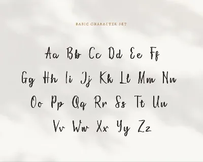 Brettysha font