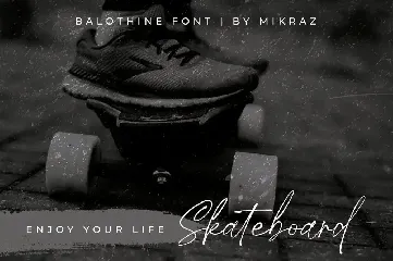 Balothine - Handwriting Font